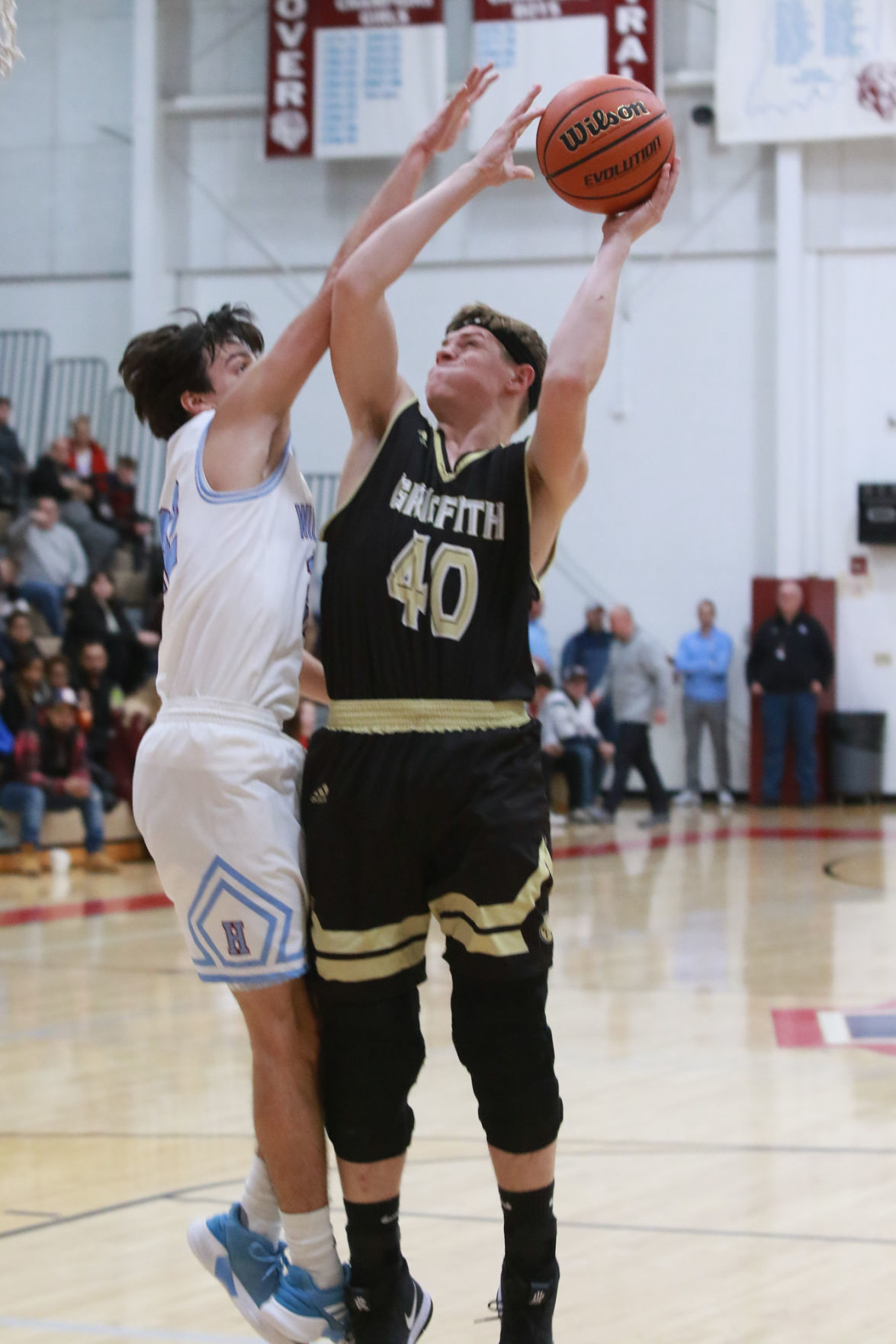 Gallery: Boys basketball - Griffith at Hanover Central